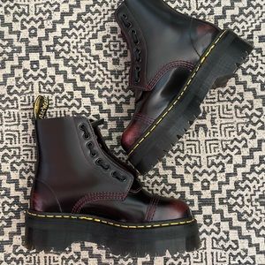 GORGEOUS DR MARTENS SINCLAIR OX BLOOD RARE